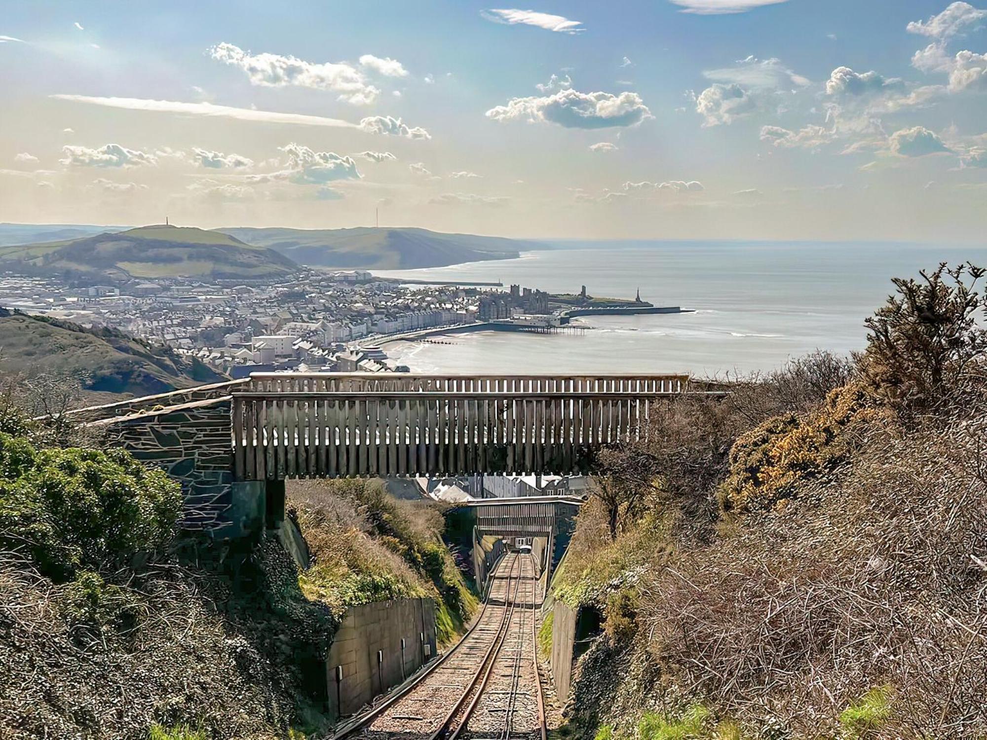 Cliff Railway Apartment Aberystwyth Buitenkant foto